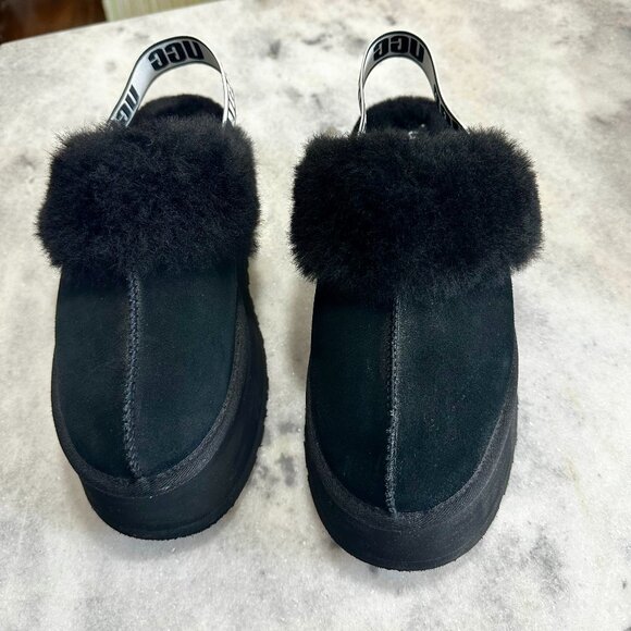UGG Shoes - UGG Disquette Women's Slipper, Size 10 - Black